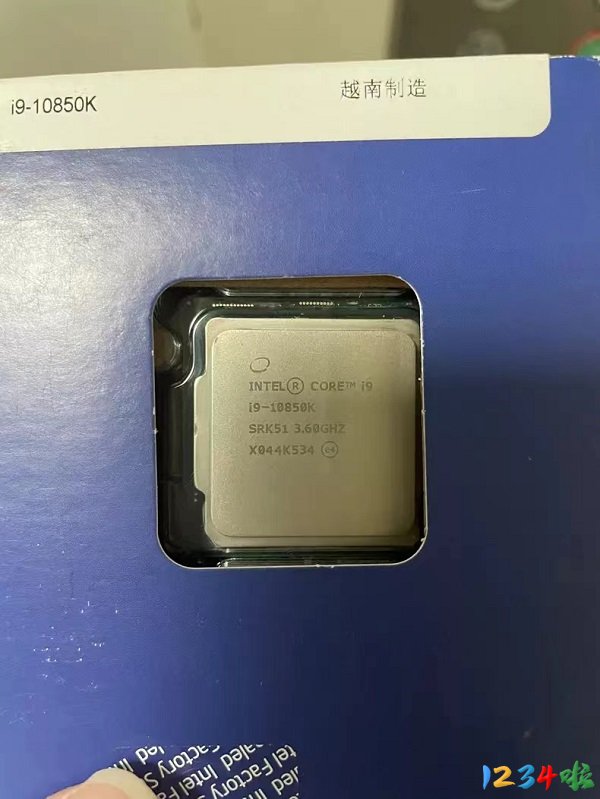 CPU：i9 10850k