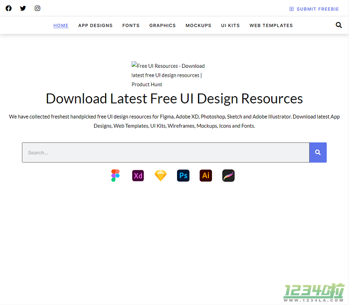 Free UI Resources