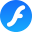 Flash中心logo图标